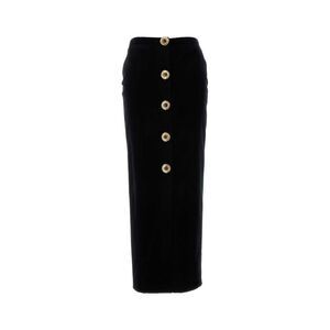 Blaze Women Black Velvet Jealousy Skirt